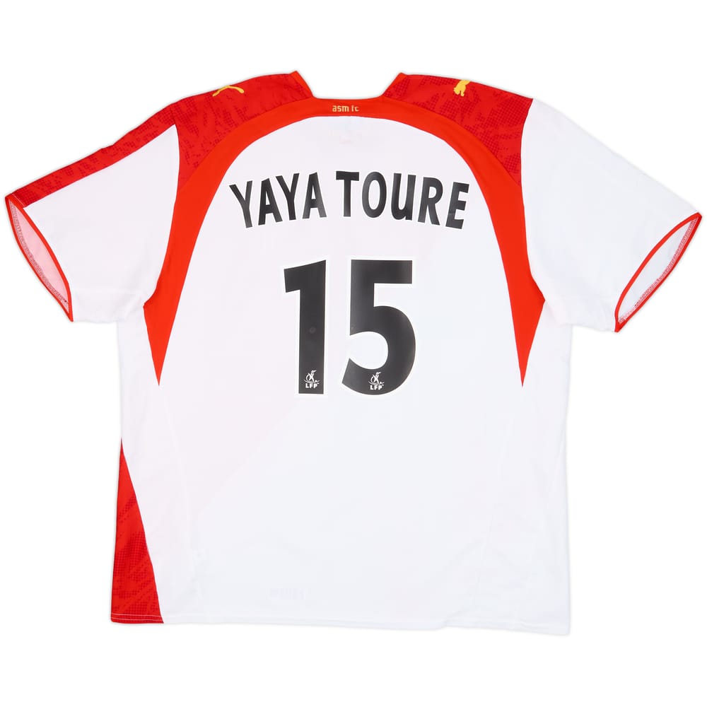 2006-07 Monaco Home Shirt Yaya Toure #15 - 6/10 - (XXL)