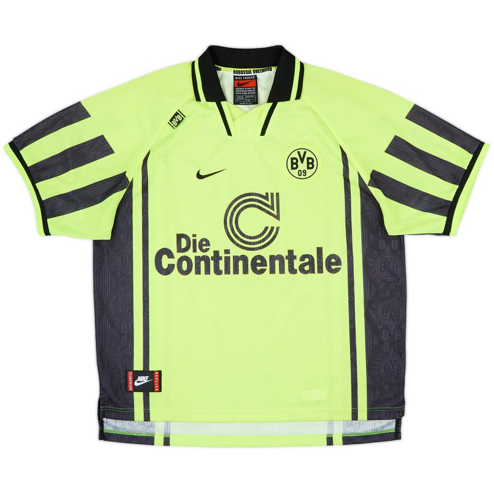 1996-97 Borussia Dortmund Home Shirt - 9/10 - (XXL)