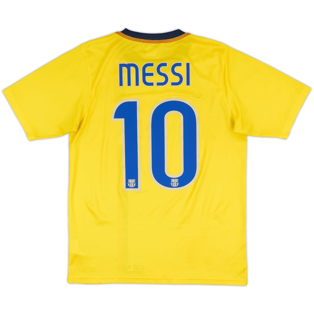 2008-10 Barcelona Basic Away Shirt Messi #10 - 7/10 - (S)