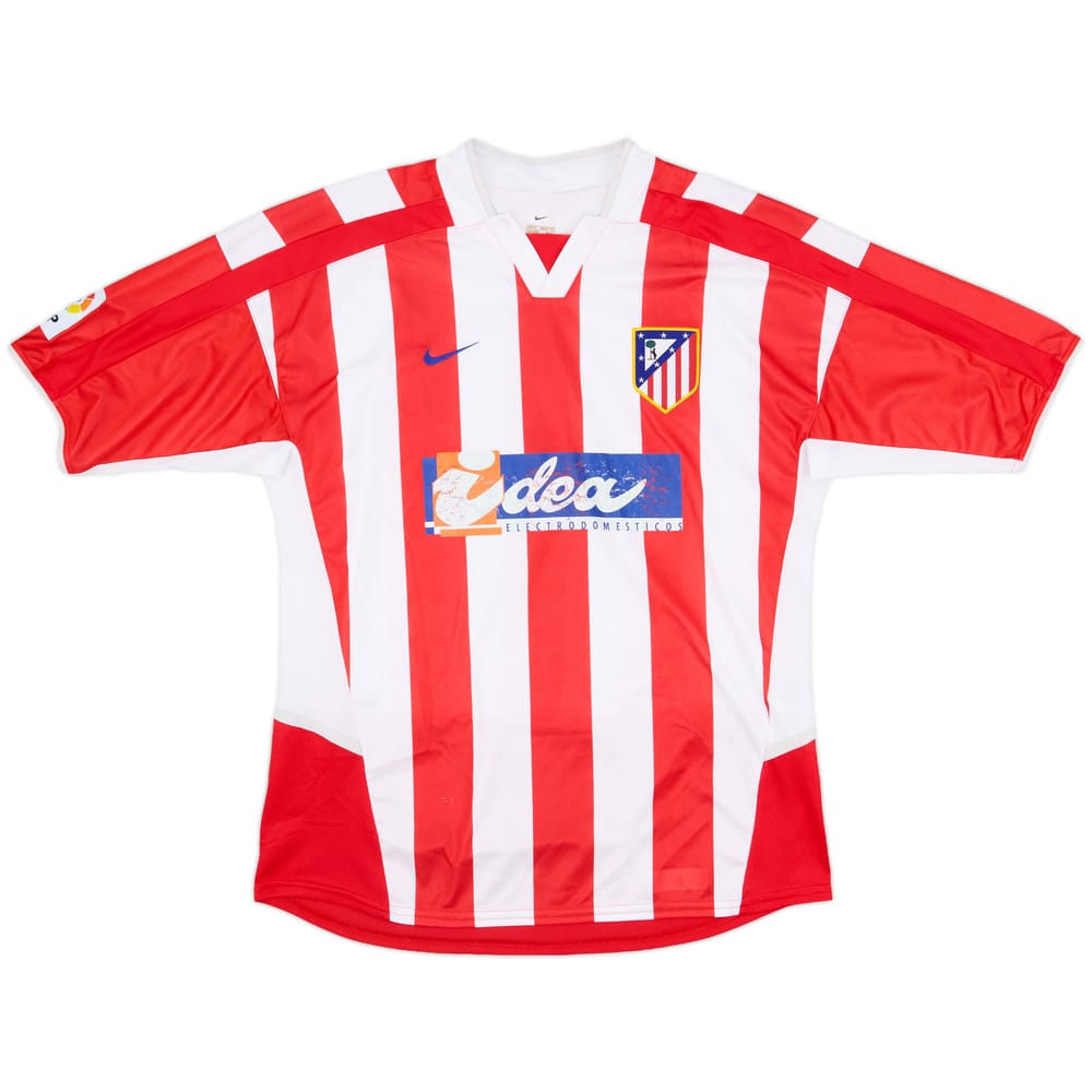 2002-03 Atletico Madrid Home Shirt - 6/10 - (M)