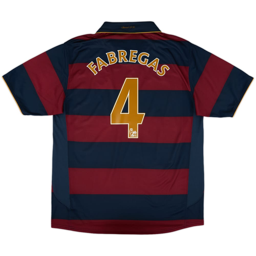 2007-08 Arsenal Third Shirt Fabregas #4 - 9/10 - (L)