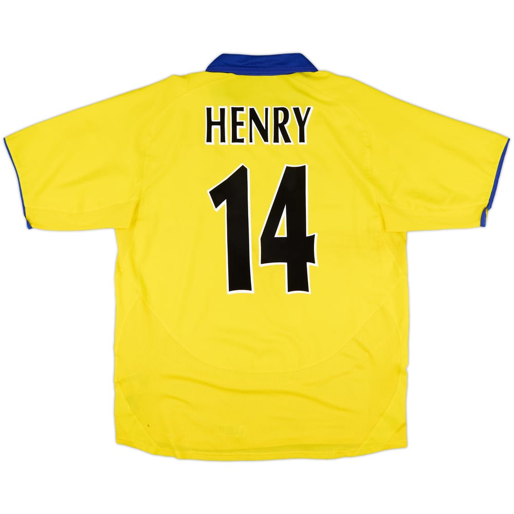 2003-05 Arsenal Away Shirt Henry #14 - 6/10 - (L)