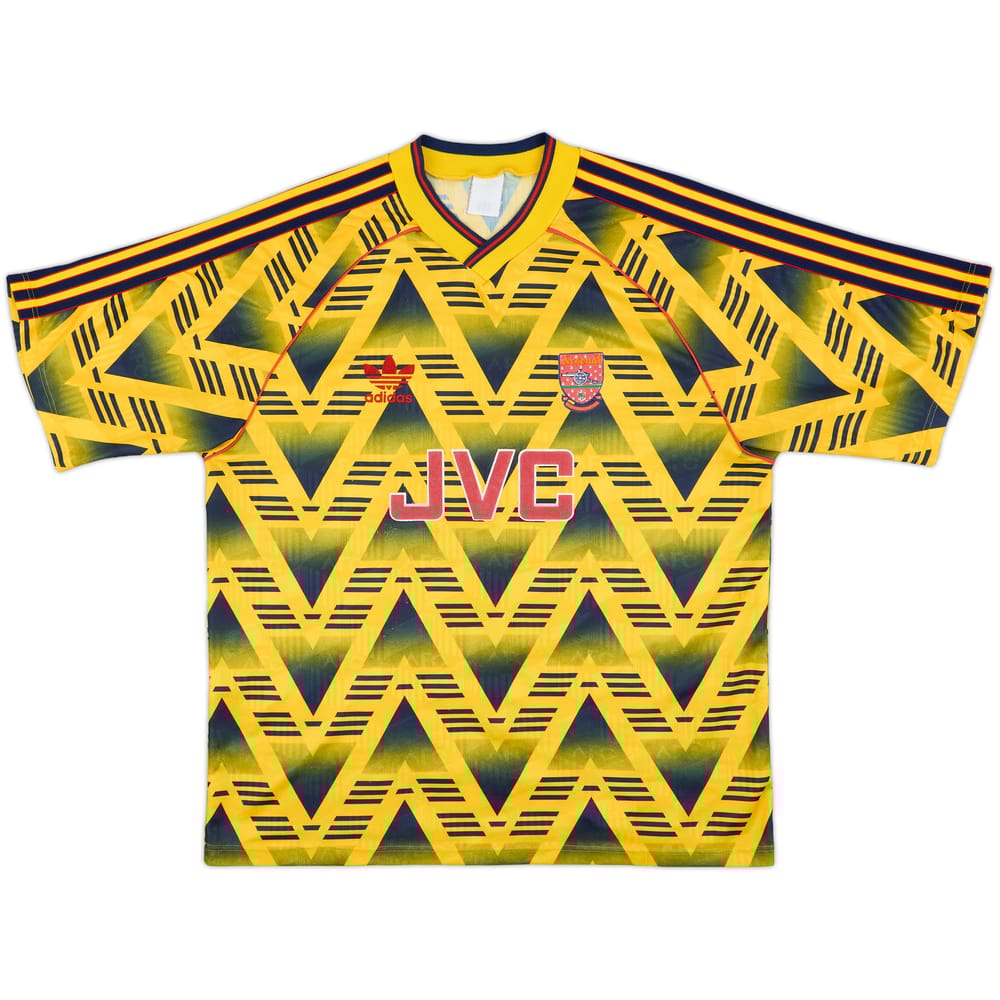 1991-93 Arsenal Away Shirt - 8/10 - (XL)