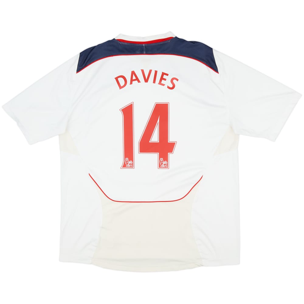 2008-09 Bolton Home Shirt Davies #14 - 8/10 - (XL)