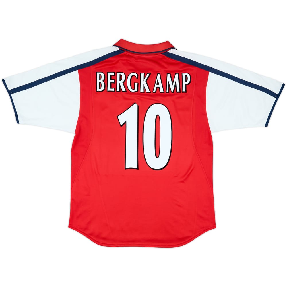 2000-02 Arsenal Home Shirt Bergkamp #10 - 9/10 - (M)