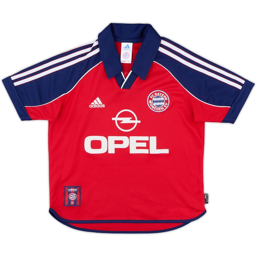 1999-01 Bayern Munich Home Shirt - 9/10 - (M.Boys)