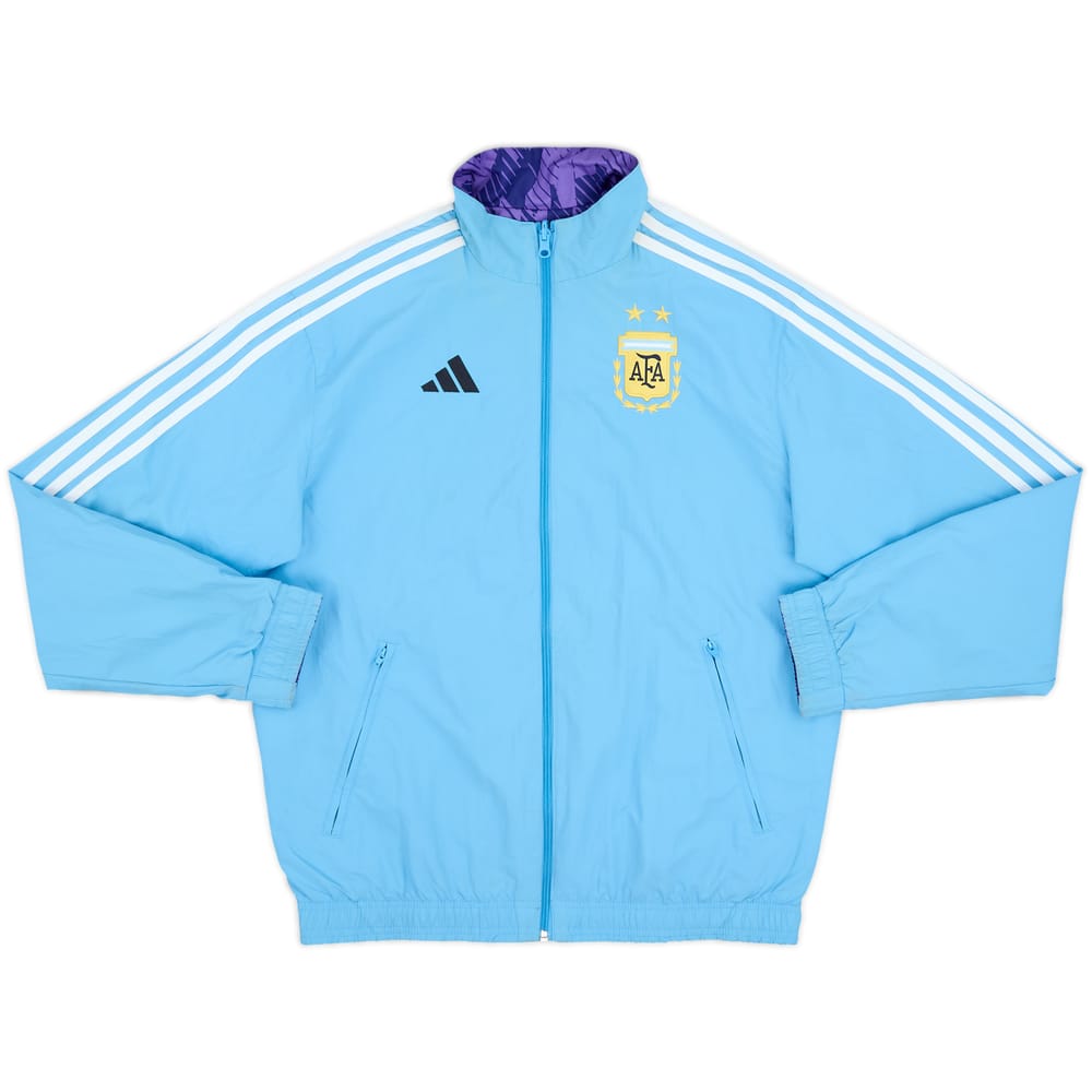 2022-23 Argentina adidas Reversible Anthem Jacket - 7/10 - (M)