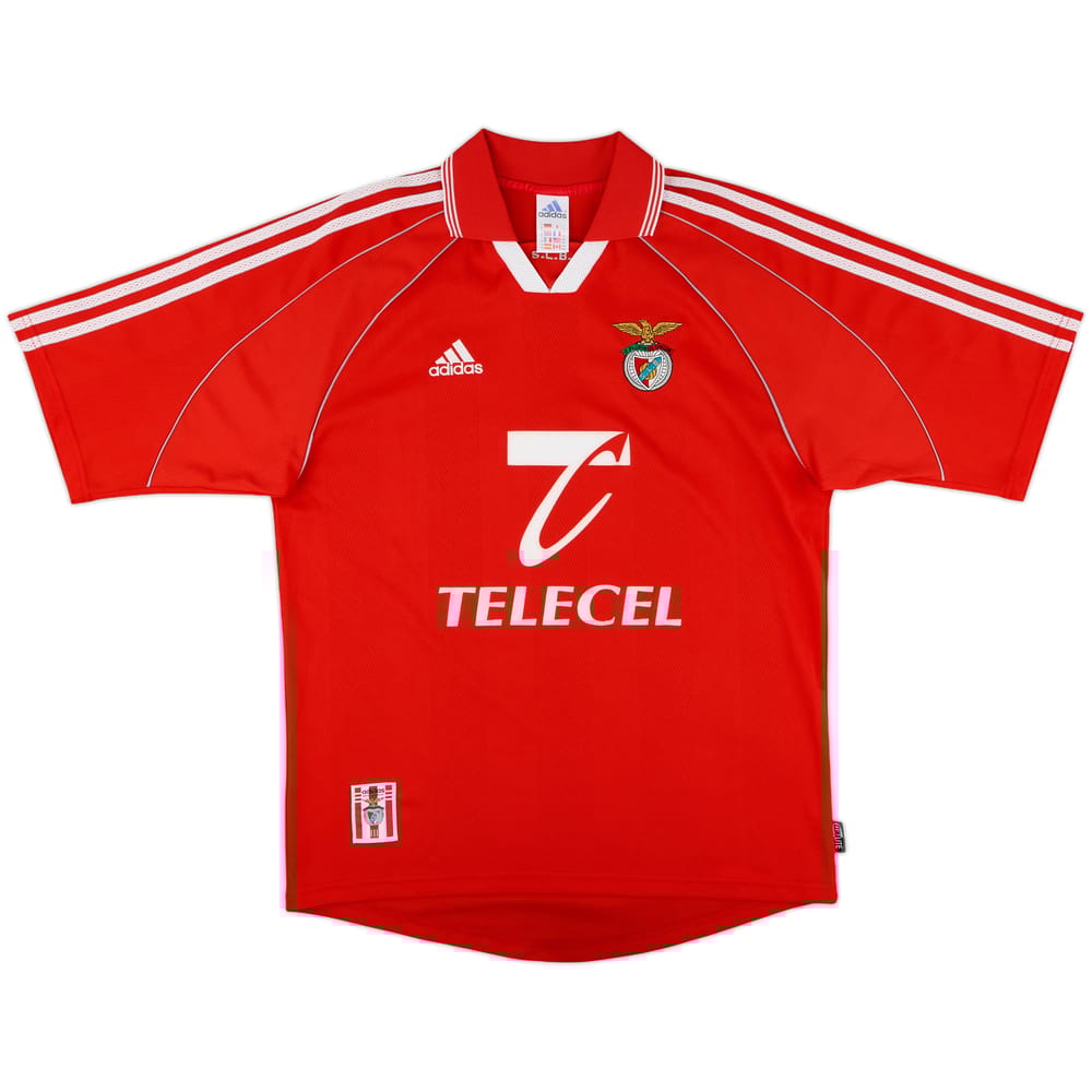 1998-99 Benfica Home Shirt - 9/10 - (M)