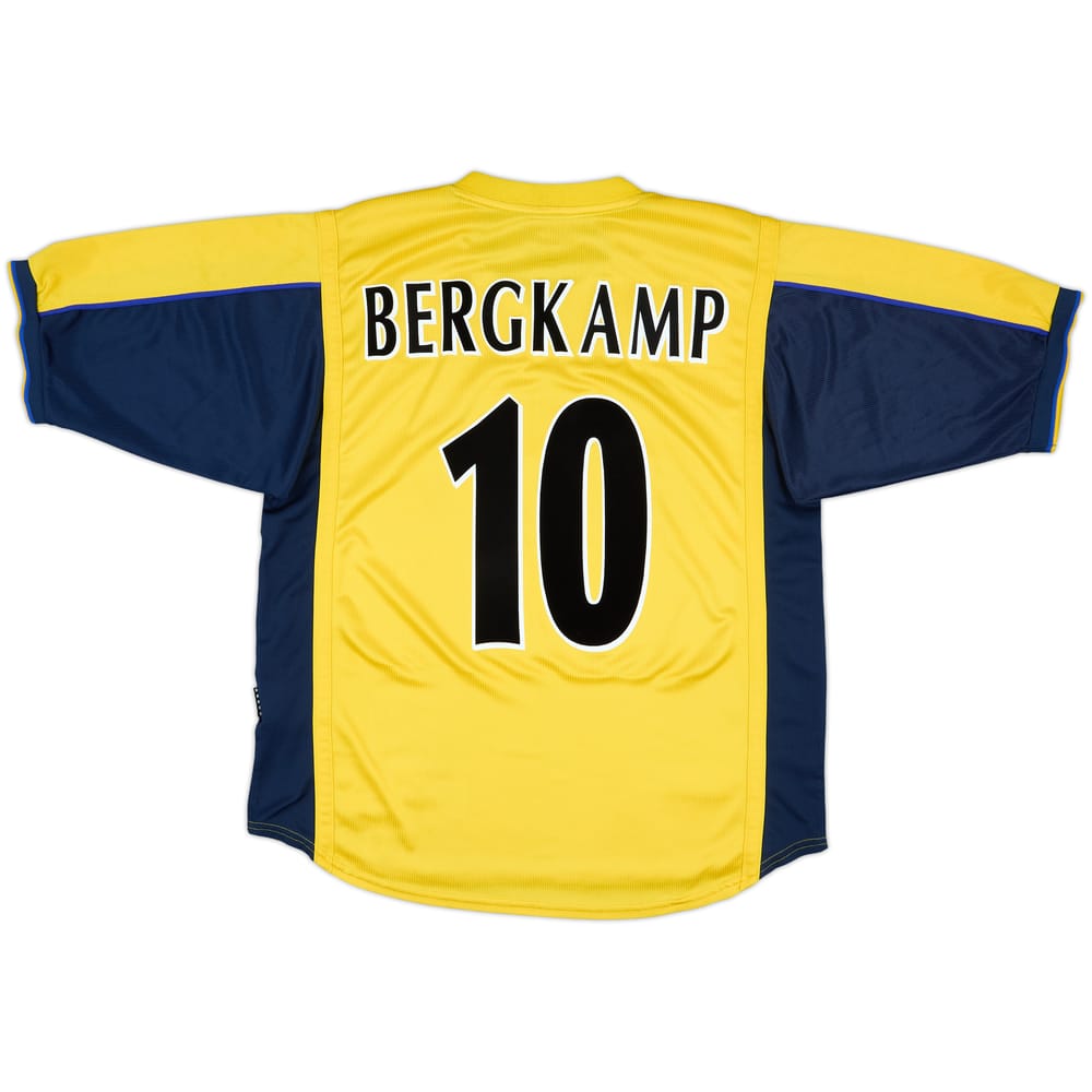 1999-01 Arsenal Away Shirt Bergkamp #10 - 8/10 - (L)