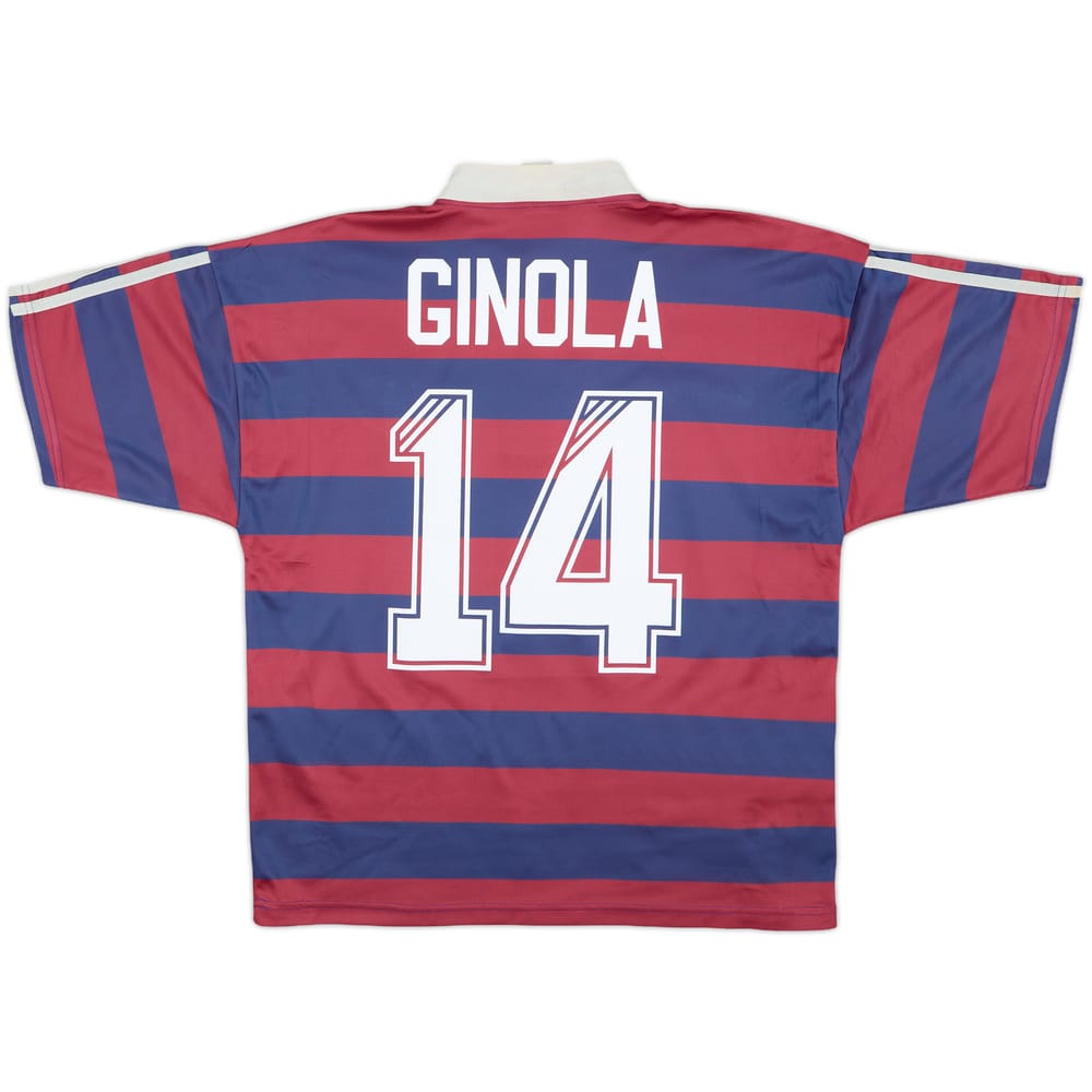 1995-96 Newcastle Away Shirt Ginola #14 - 6/10 - (M)