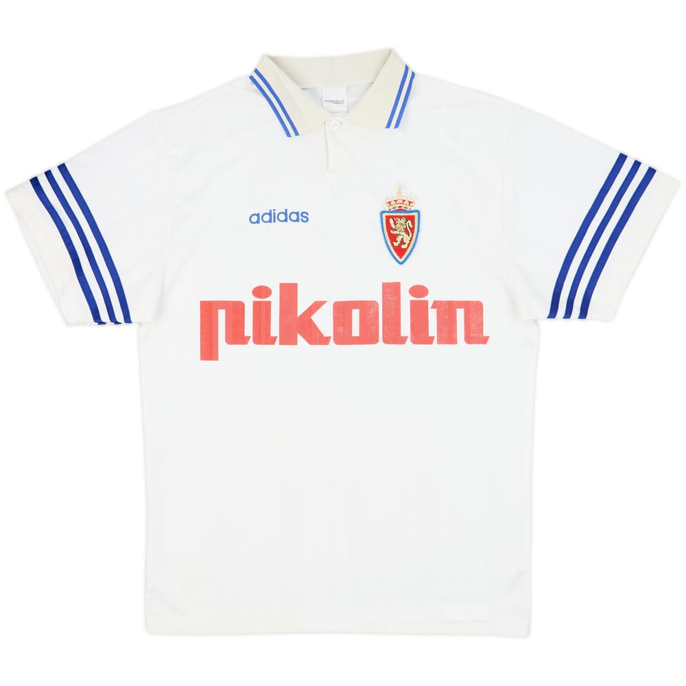 1995-97 Real Zaragoza Home Shirt - 7/10 - (S)
