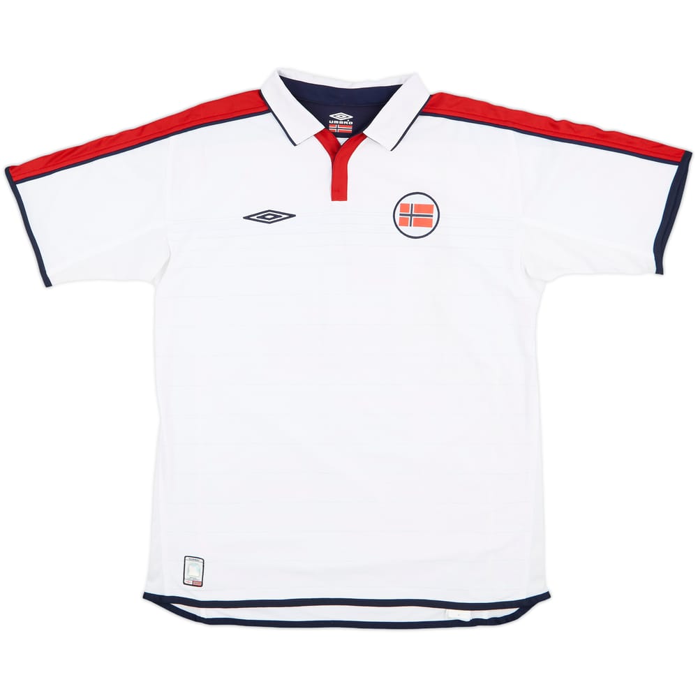 2002-04 Norway Away Shirt - 8/10 - (L)