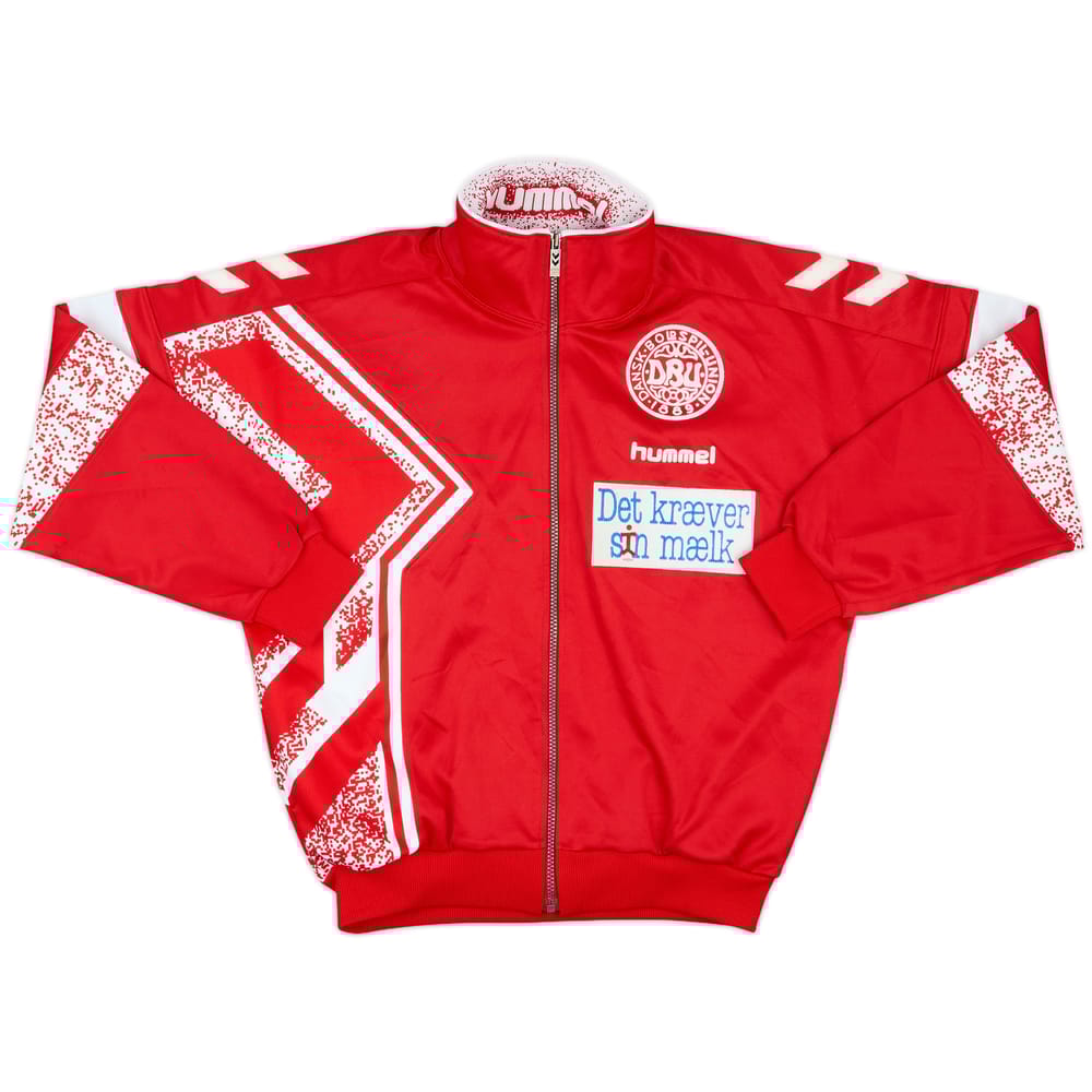 1995-96 Denmark Hummel Track Jacket - 9/10 - (L)