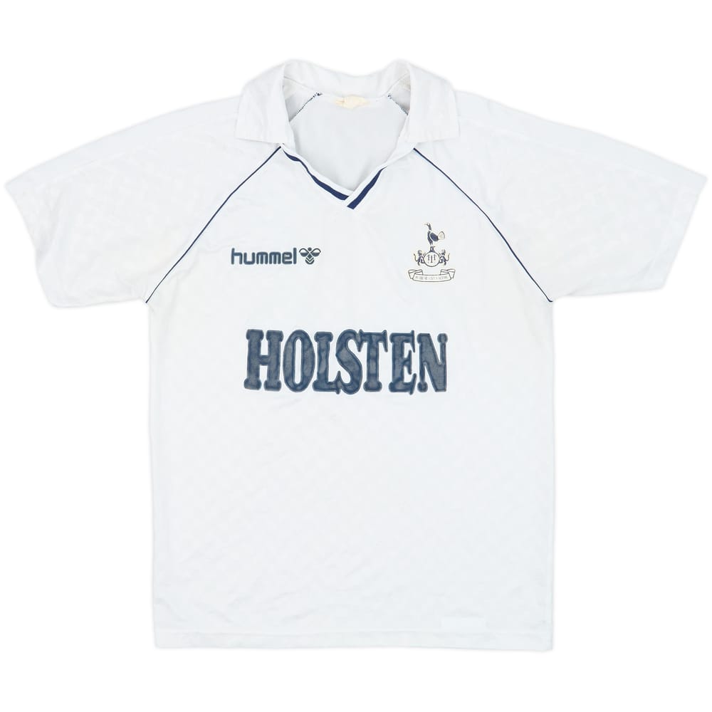 1987-89 Tottenham Home Shirt - 8/10 - (M)