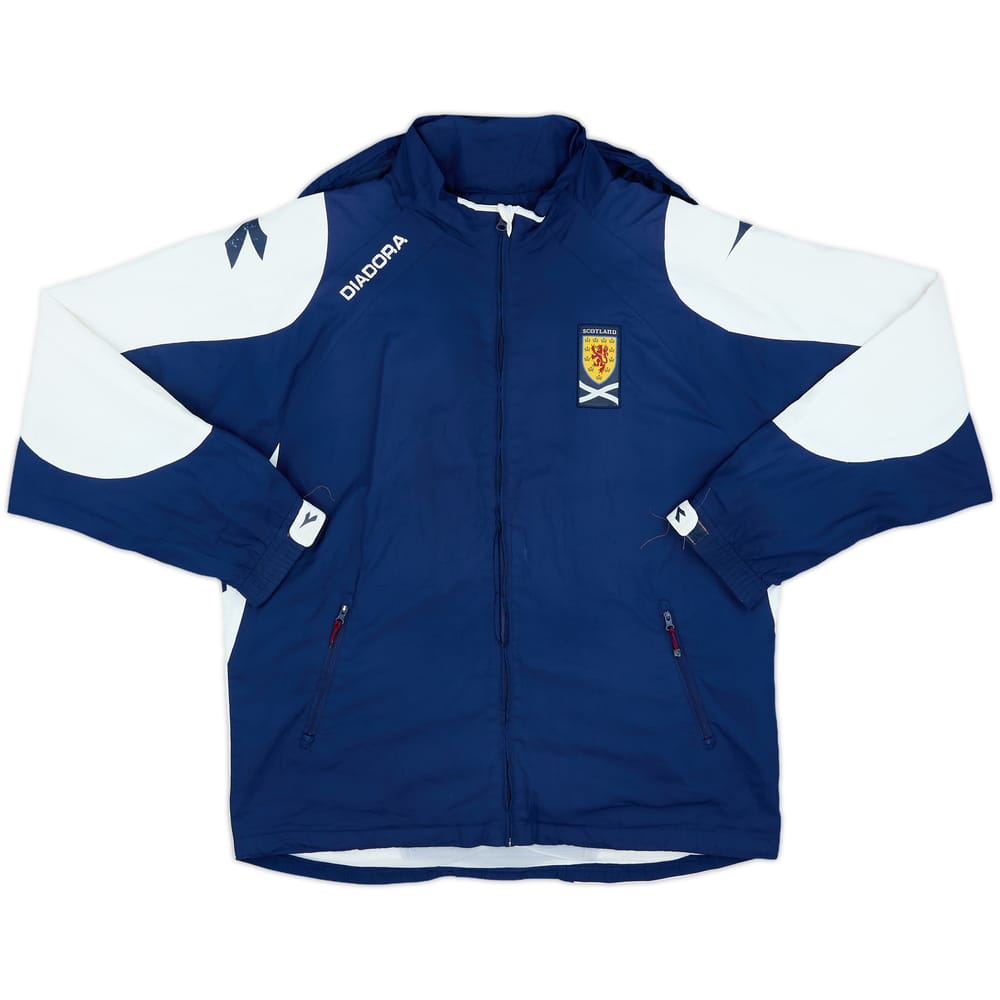 2006-07 Scotland Diadora Rain Jacket - 7/10 - (L)