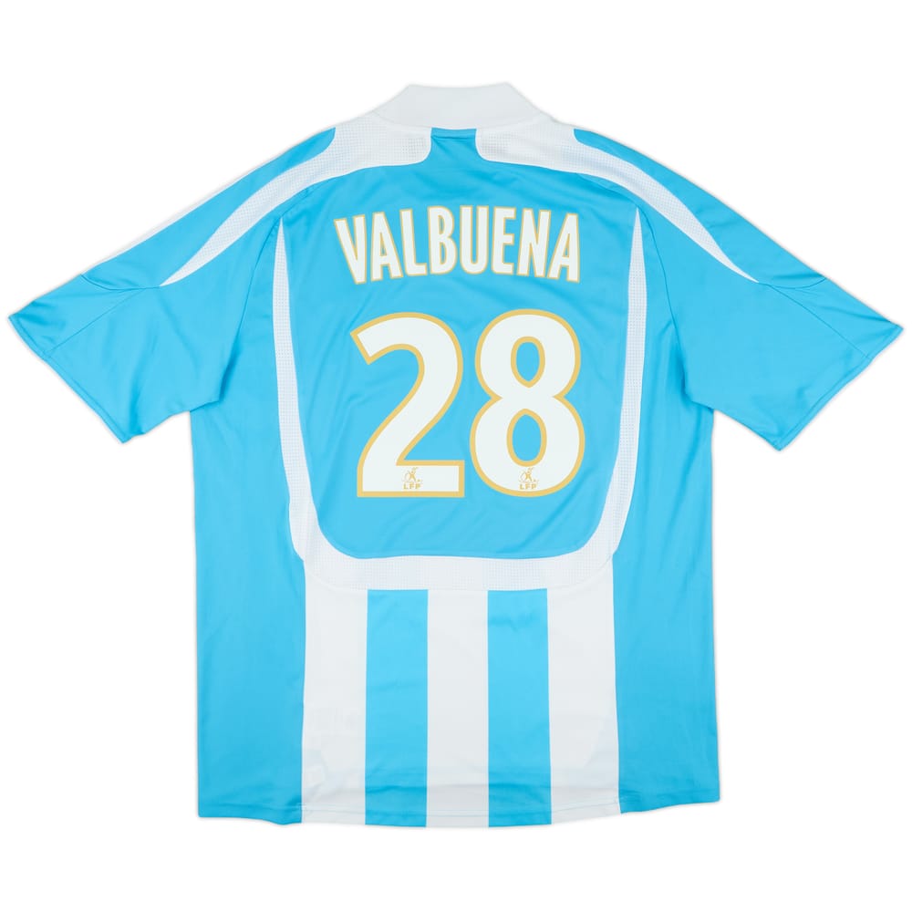 2007-08 Olympique Marseille Away Shirt Valbuena #28 - 8/10 - (L)