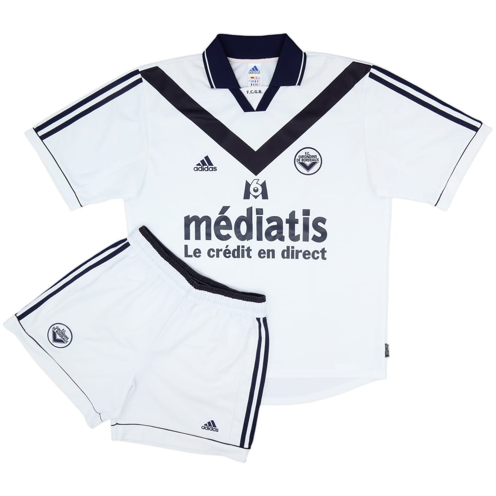 1999-00 Bordeaux Away Shirt & Shorts - 8/10 - (L)