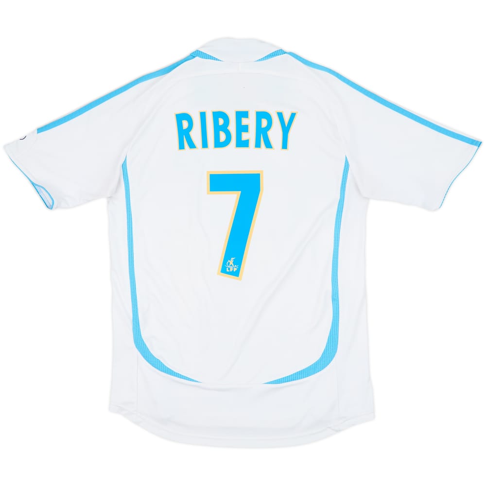 2006-07 Olympique Marseille Home Shirt Ribery #7 - 8/10 - (S)