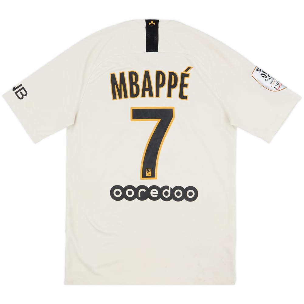 2018-19 Paris Saint-Germain Away Shirt Mbappe #7 - 6/10 - (S)