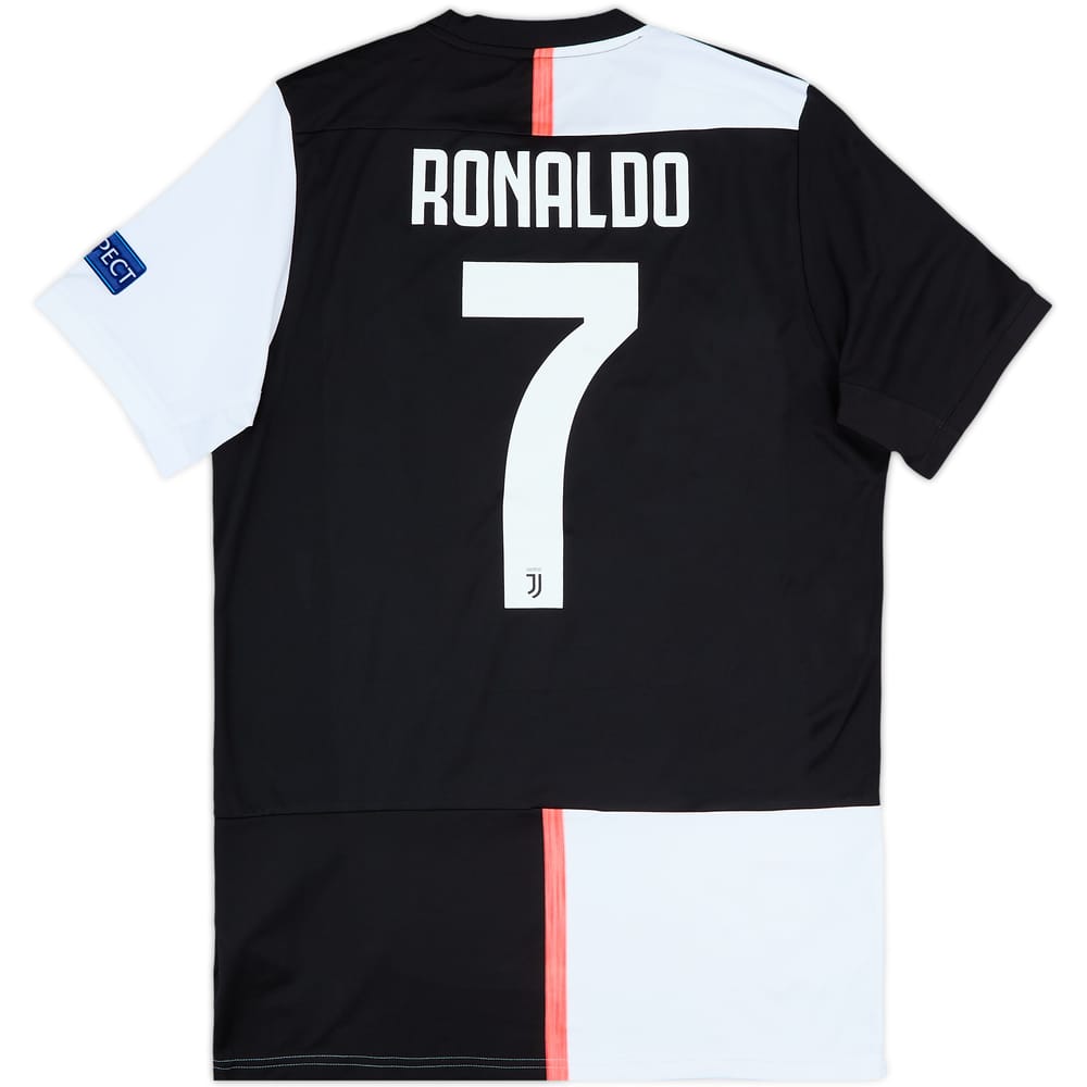 2019-20 Juventus Home Shirt Ronaldo #7 - 8/10 - (M)