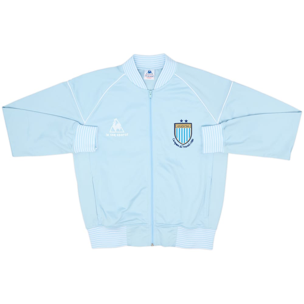 1986-88 Argentina Le Coq Sportif Campeon del Mundo Presentation Jacket - 9/10 - (M)
