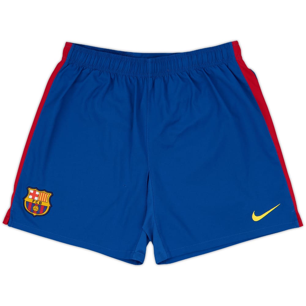 2009-10 Barcelona Home Shorts - 9/10 - (XL.Boys)