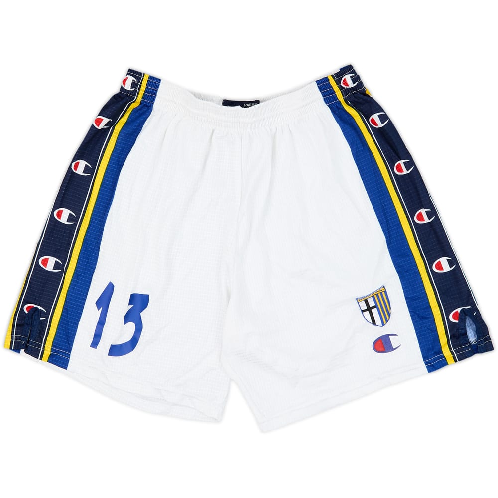 2002-03 Parma Player Issue Away Shorts #13 (Oyola) - 9/10 - (XL)
