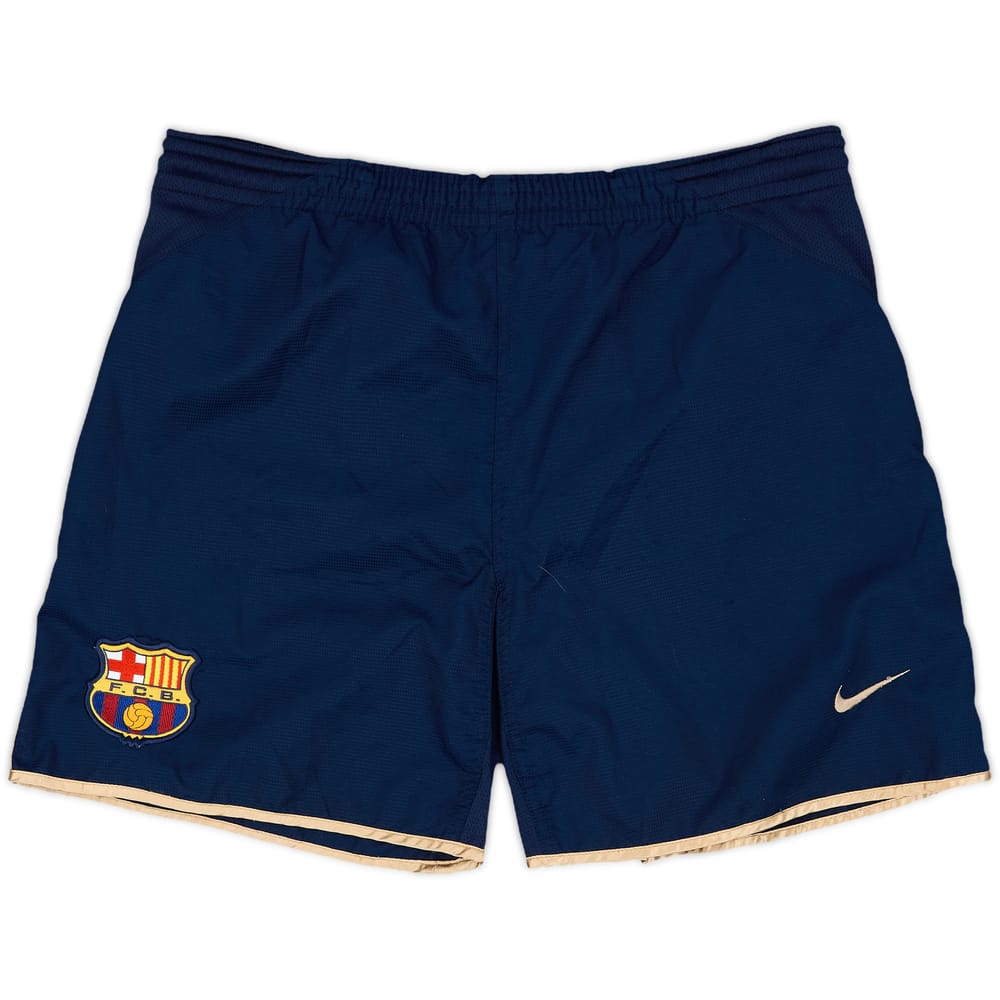 2001-02 Barcelona Away Shorts - 9/10 - (S)