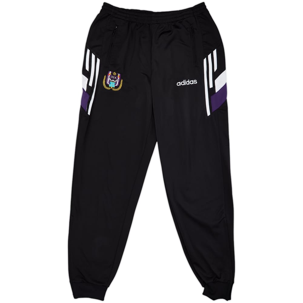 1997-98 Anderlecht adidas Track Pants/Bottoms - 9/10 - (L)