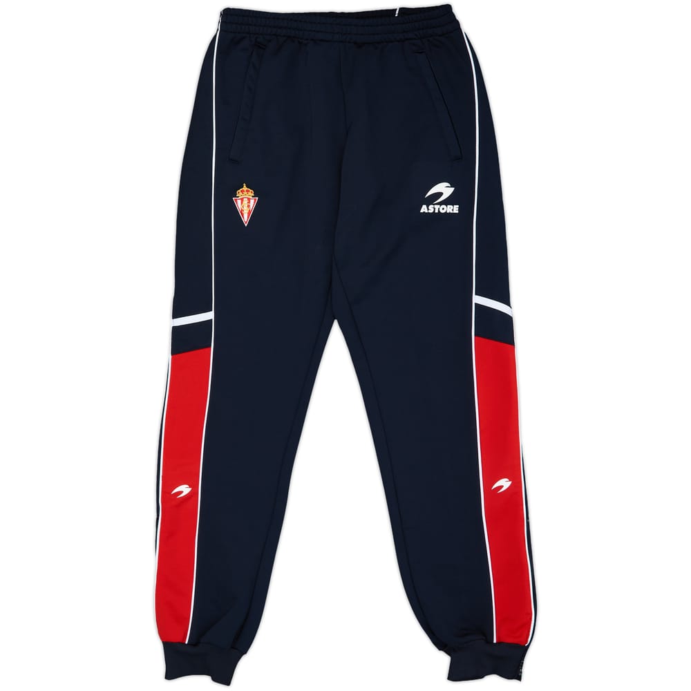 2007-08 Sporting Gijon Astore Track Pants/Bottoms - 9/10 - (S)