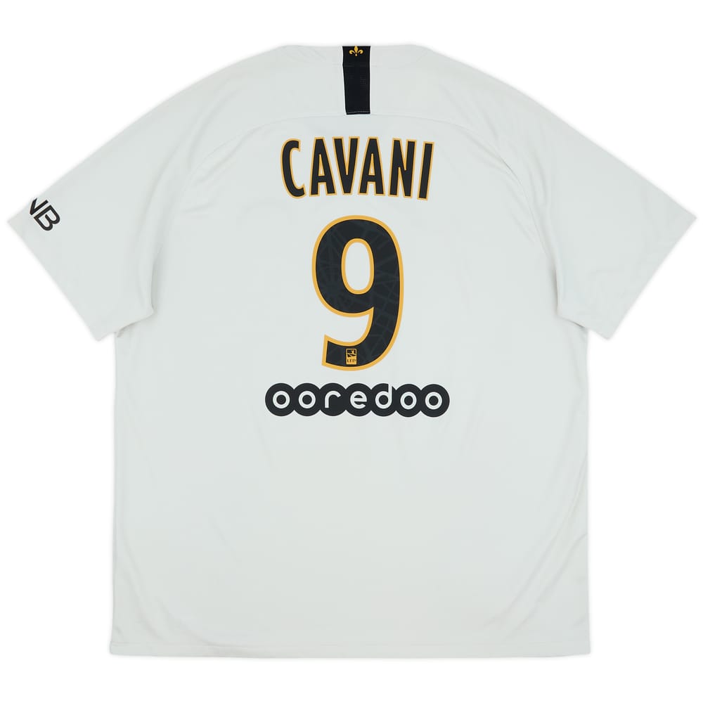 2018-19 Paris Saint-Germain Away Shirt Cavani #9 - 9/10 - (XXL)