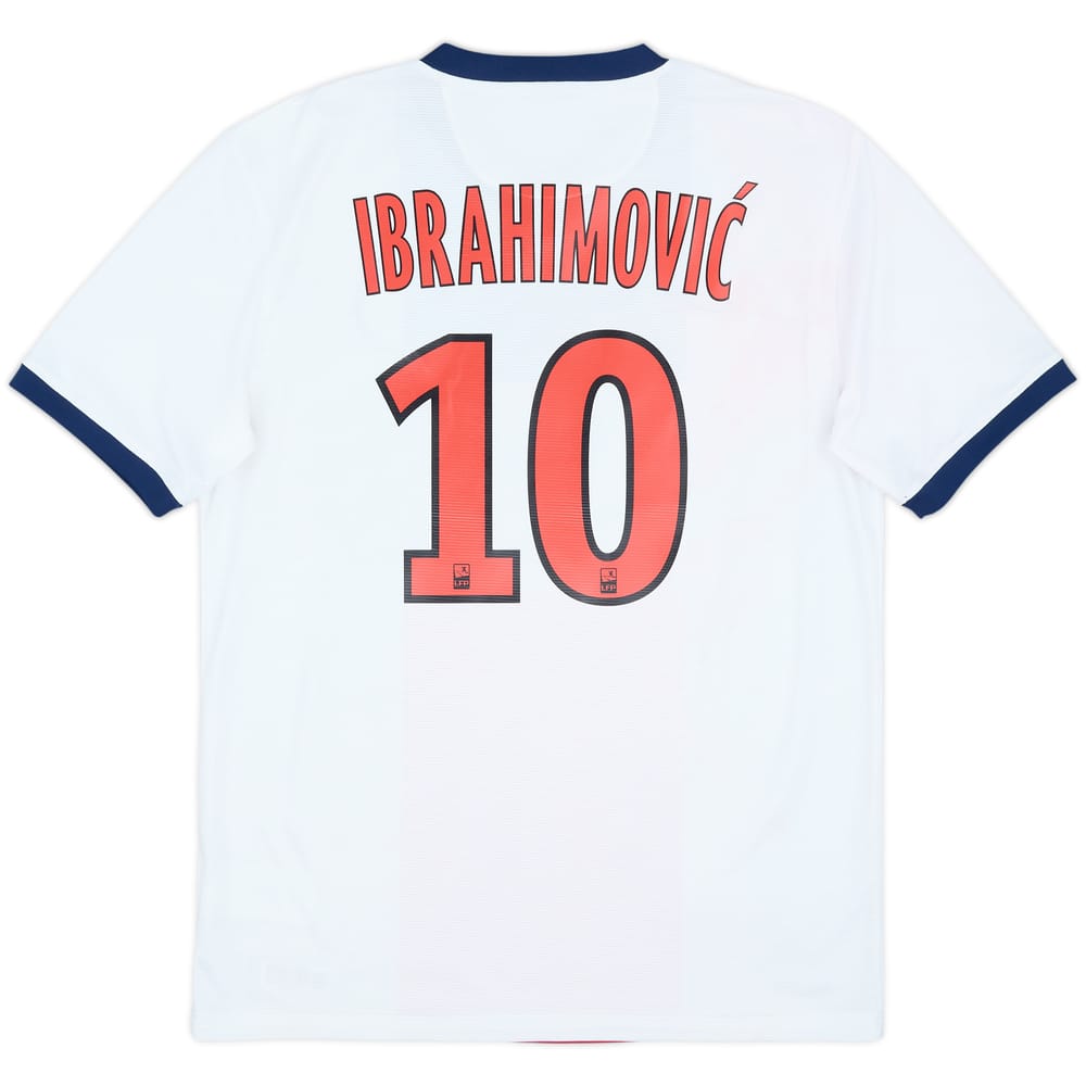 2013-14 Paris Saint-Germain Away Shirt Ibrahimovic #10 - 7/10 - (M)