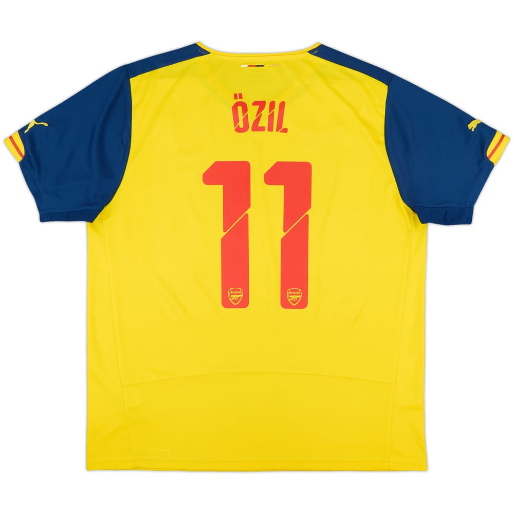 2014-15 Arsenal Away Shirt Ozil #11 - 7/10 - (XL)