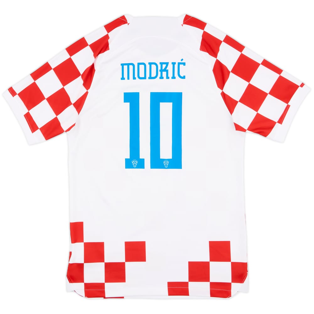 2022-23 Croatia Home Shirt Modric #10 - 9/10 - (S)