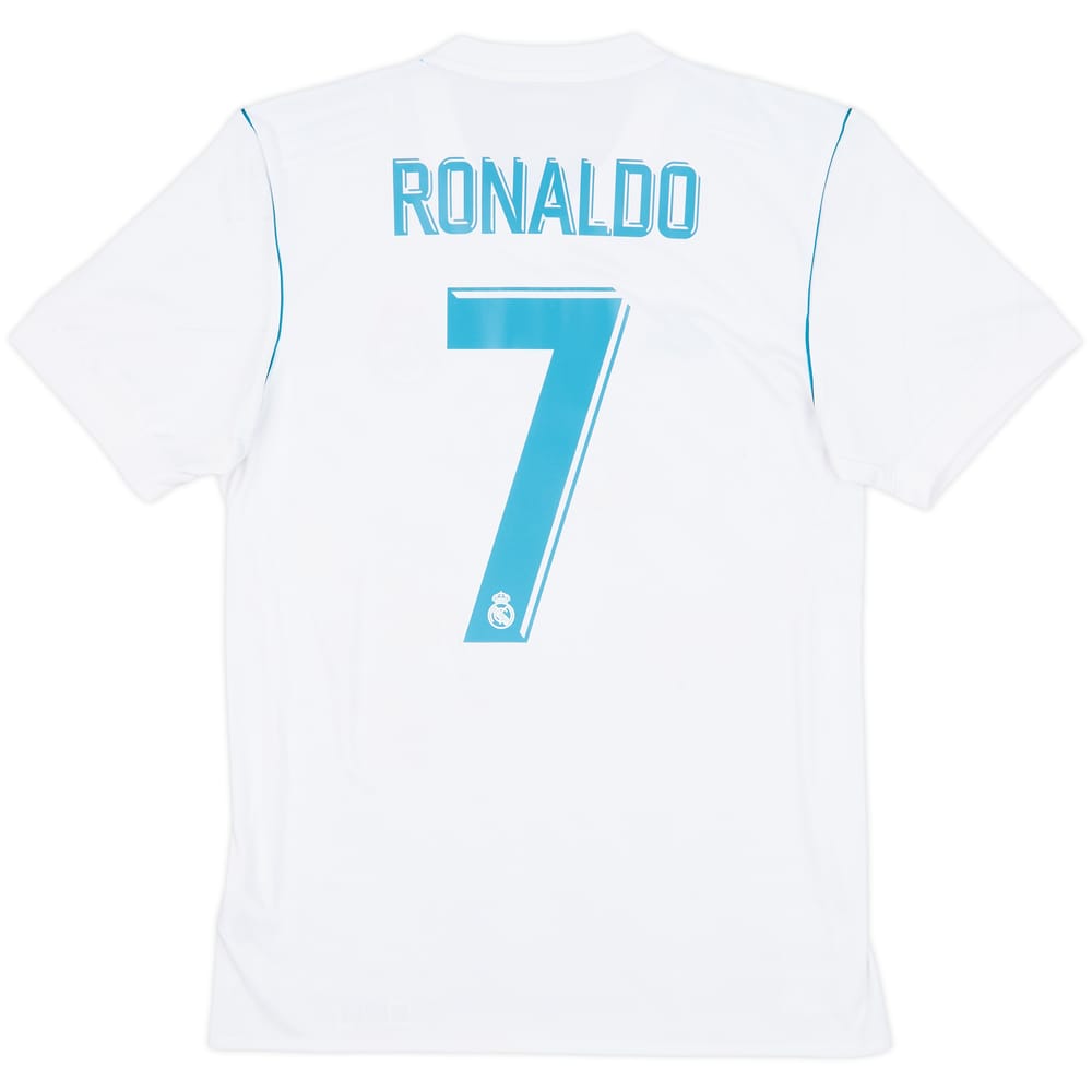 2017-18 Real Madrid Home Shirt Ronaldo #7 - 8/10 - (S)