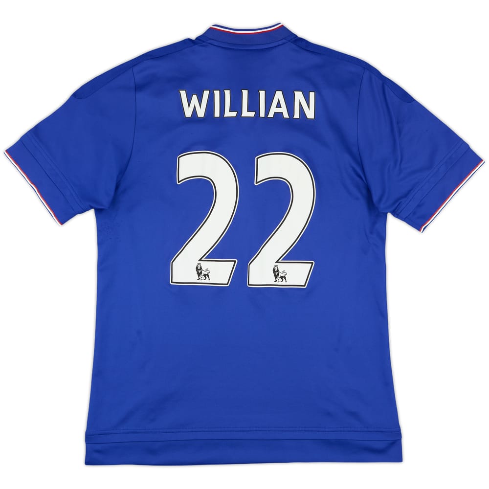 2015-16 Chelsea Home Shirt Willian #22 - 7/10 - (M)