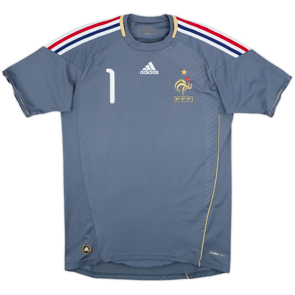 2009-10 France GK S/S Shirt #1 - 4/10 - (S)