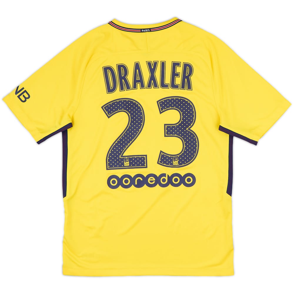 2017-18 Paris Saint-Germain Away Shirt Draxler #23 - 9/10 - (S)