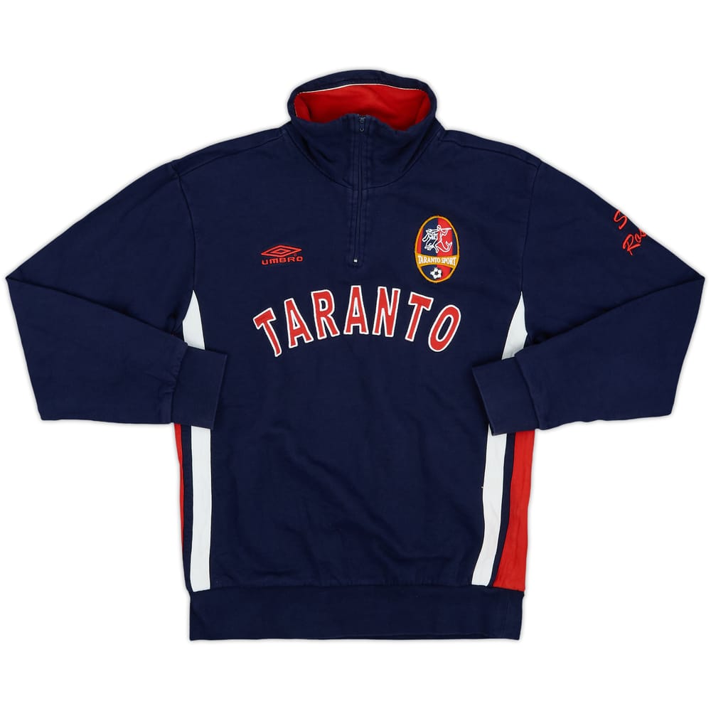 2005-07 Taranto Umbro 1/4 Zip Drill Top - 8/10 - (L)