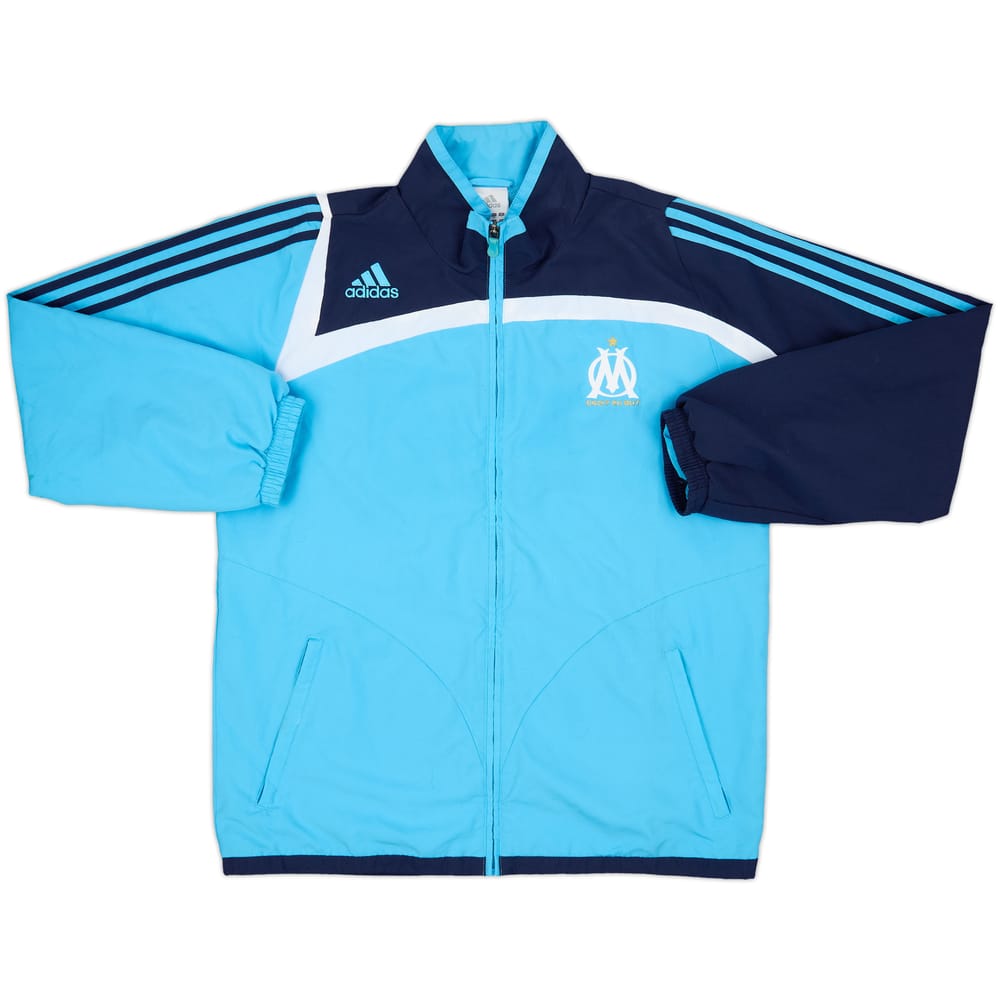 2008-09 Olympique Marseille adidas Track Jacket - 7/10 - (L)