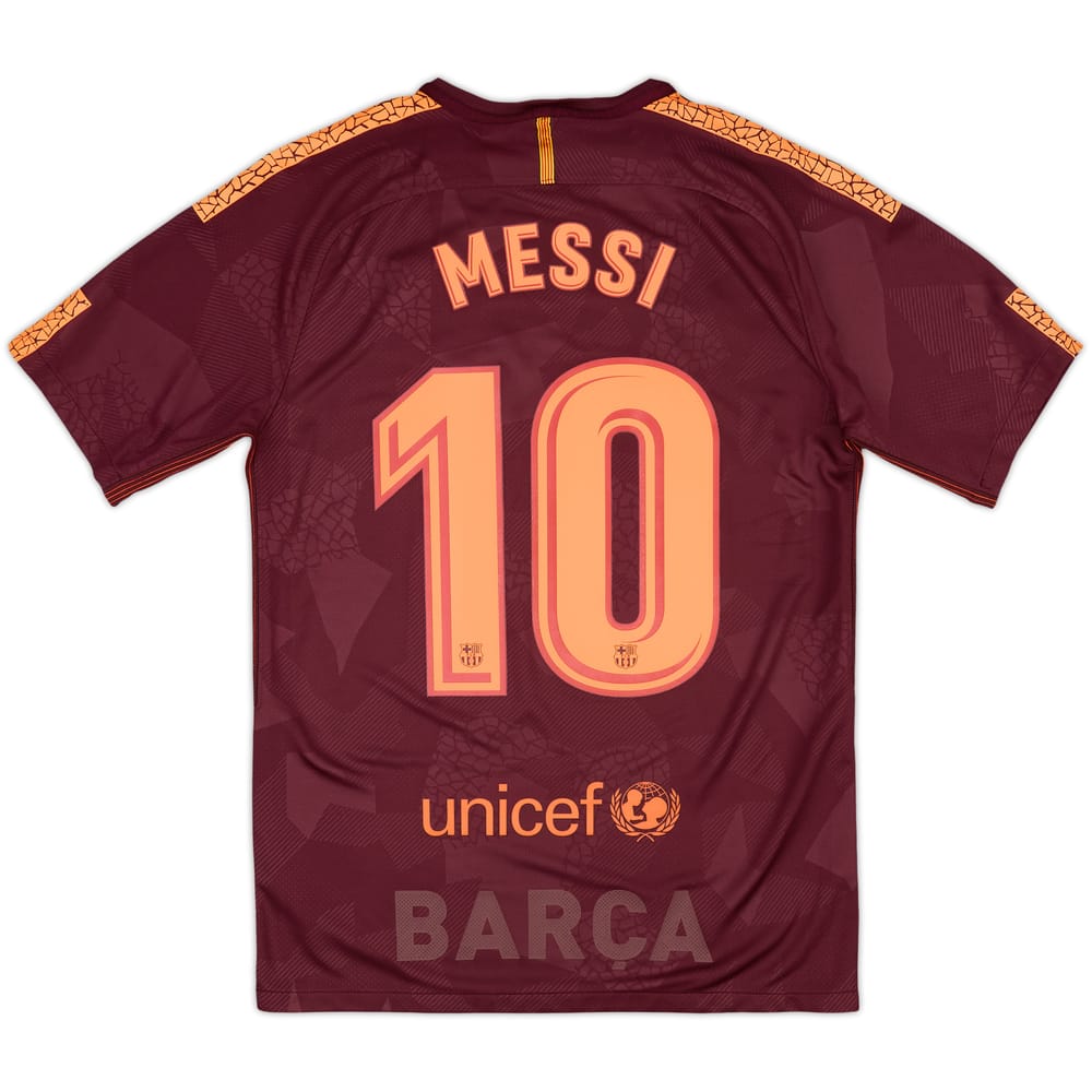 2017-18 Barcelona Third Shirt Messi #10 - 10/10 - (S)