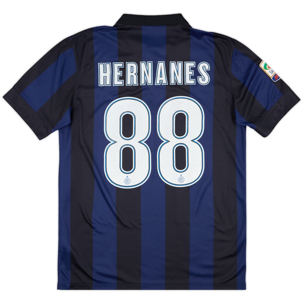 2013-14 Inter Milan Home Shirt Hernanes #88 - 8/10 - (M)