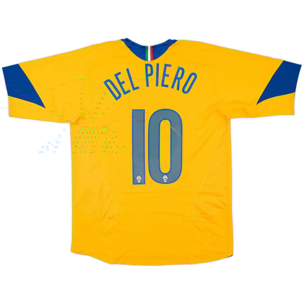 2005-06 Juventus Third Shirt Del Piero #10 - 6/10 - (M)