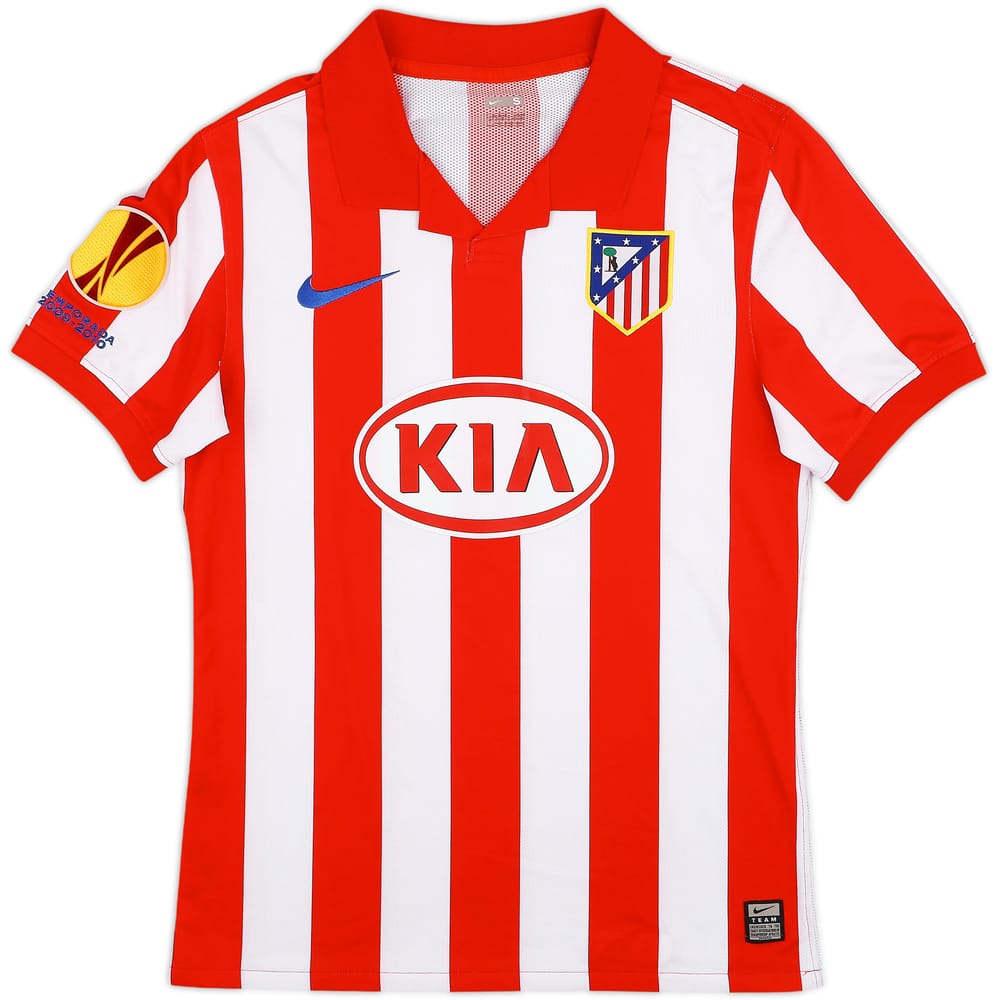 2009-10 Atletico Madrid Player Issue Home Shirt - 7/10 - (S)