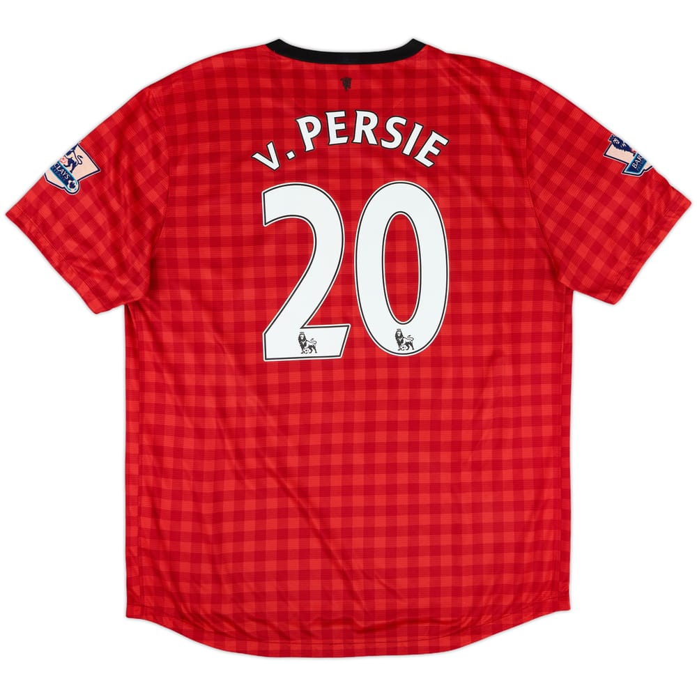 2012-13 Manchester United Home Shirt v.Persie #20 - 6/10 - (XL)