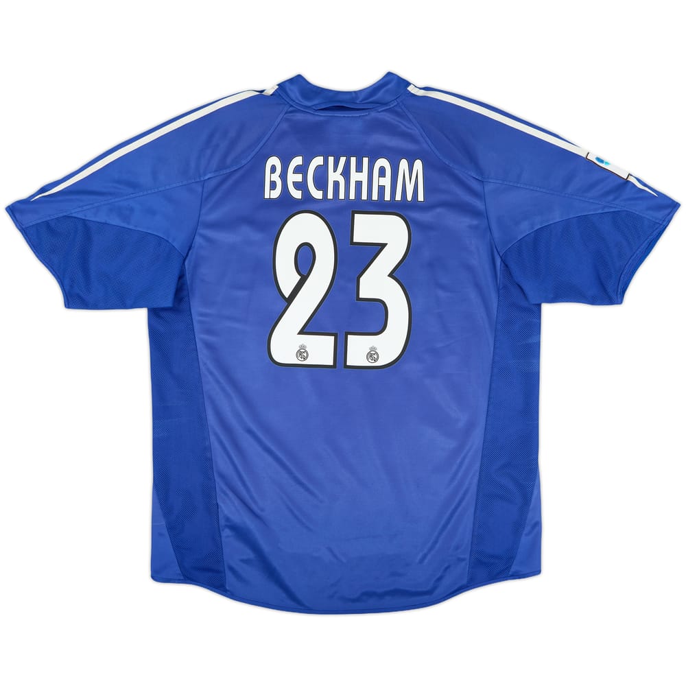 2004-05 Real Madrid Third Shirt Beckham #23 - 6/10 - (L)