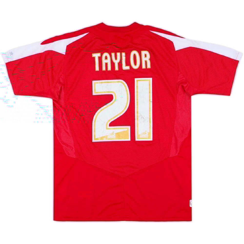 2004-06 Nottingham Forest Home Shirt Taylor #21 - 5/10 - (M)