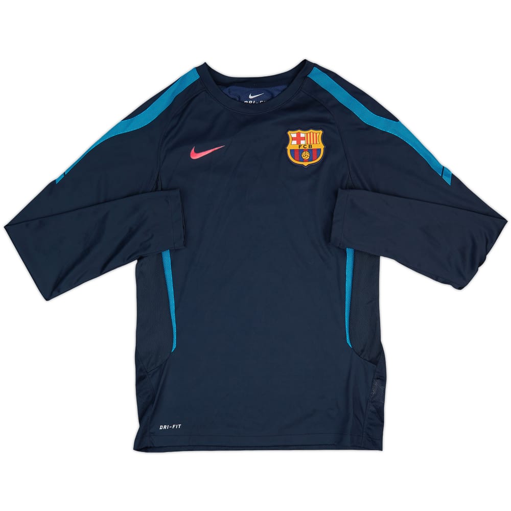 2010-11 Barcelona Nike Training L/S Shirt - 8/10 - (S)