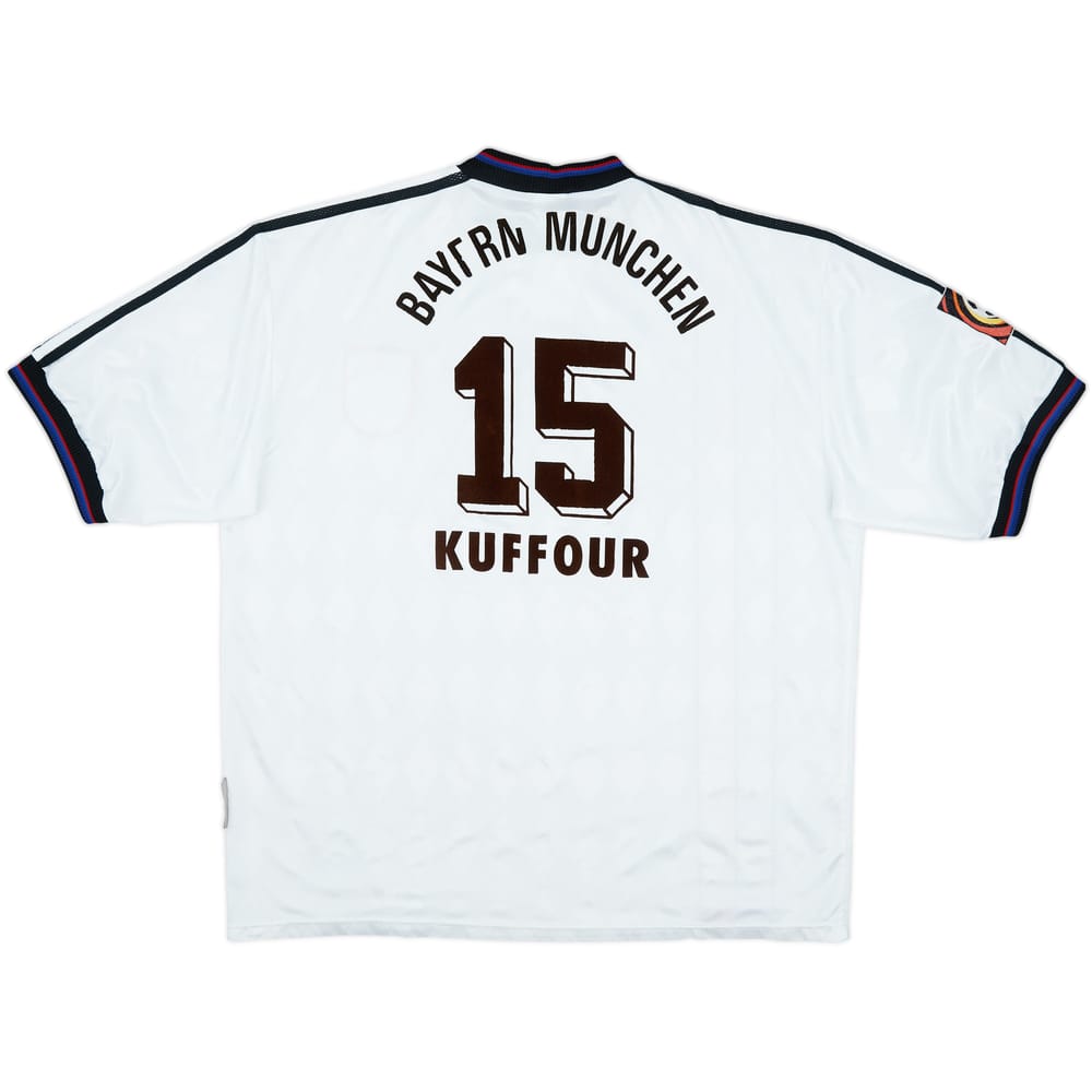 1996-98 Bayern Munich Away Shirt Kuffour #15 - 6/10 - (XXL)