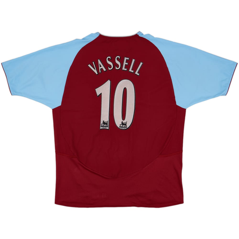 2003-04 Aston Villa Home Shirt Vassell #10 - 5/10 - (M)